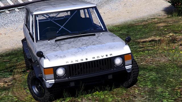 1973 Land Rover Range Rover [Add-On | Template | RHD | Extras] для GTA 5