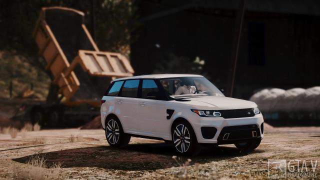 Range Rover Sport SVR 2016 [Animated  Templated  Add-On] for GTA 5