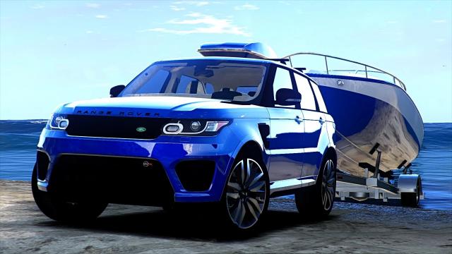 Range Rover Sport SVR 2016 [Animated  Templated  Add-On] for GTA 5