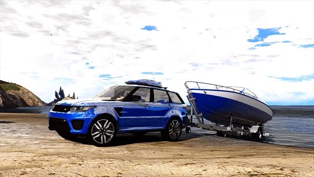 Range Rover Sport SVR 2016 [Animated  Templated  Add-On] for GTA 5