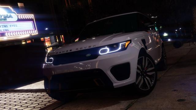 Range Rover Sport SVR 2016 [Animated  Templated  Add-On]