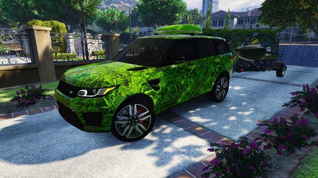 Range Rover Sport SVR 2016 [Animated  Templated  Add-On] for GTA 5