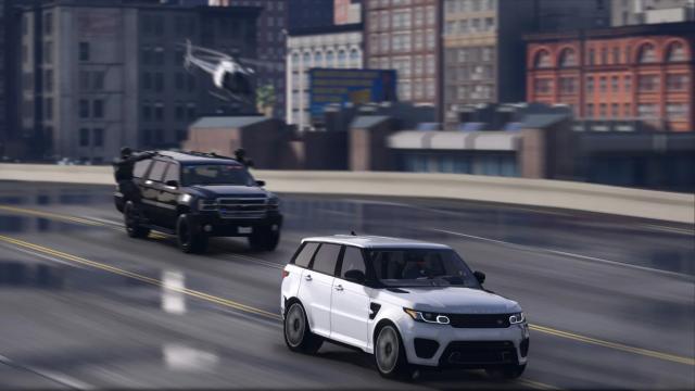 Range Rover Sport SVR 2016 [Animated  Templated  Add-On] for GTA 5