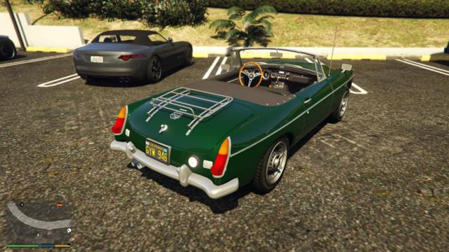 MG MGB Roadster [ADD_ON] для GTA 5