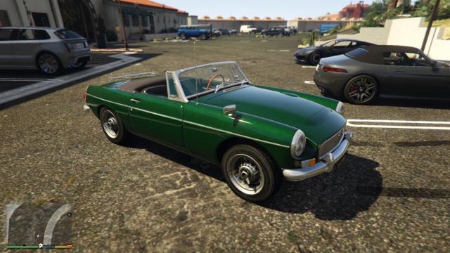 MG MGB Roadster [ADD_ON] для GTA 5