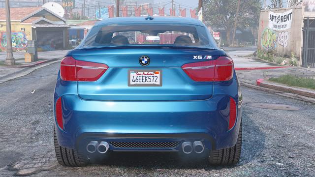 BMW X6M F16 [Add-On  Replace | Animated] for GTA 5