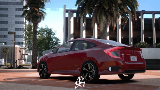 Honda Civic FC 2016 [Add-On] для GTA 5