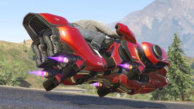 Sci-Fi Hover Bike [Add-On  Replace beta | Livery] for GTA 5