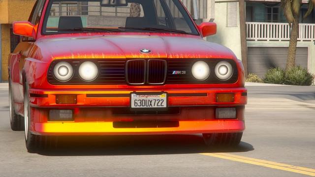 BMW M3 E30 1990 [Add-On | Tuning | Template]