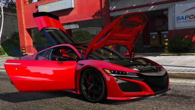 2016 Honda NSX (NC1) [LibertyWalk | Add-On] for GTA 5