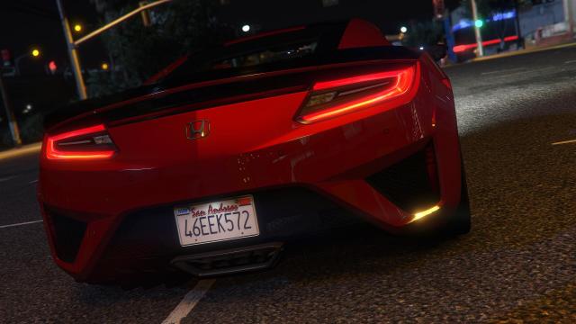 2016 Honda NSX (NC1) [LibertyWalk | Add-On] for GTA 5