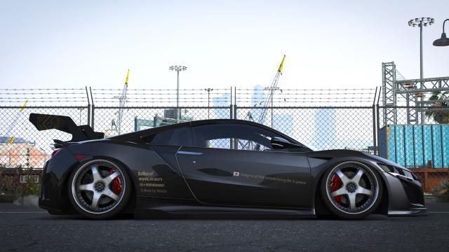 2016 Honda NSX (NC1) [LibertyWalk | Add-On] for GTA 5