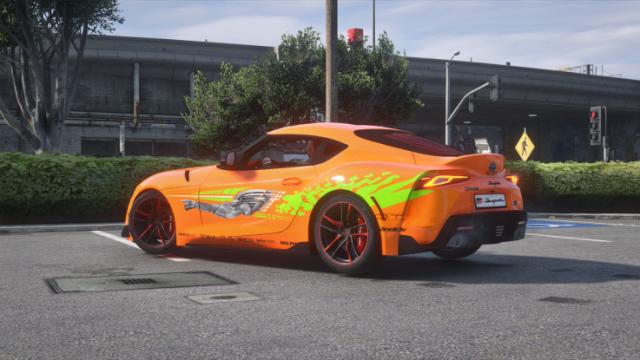2020 Toyota Supra A90 [Add-On | Template | Wheels | Tuning] for GTA 5