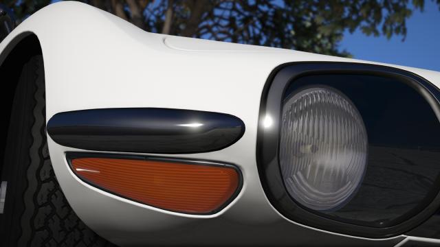 1969 Toyota 2000GT [Add-On | Tuning | LODs | RHD | Template] for GTA 5