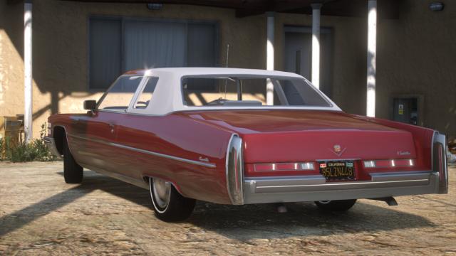 1974 Cadillac Coupe Deville [Add-On | LODs] for GTA 5