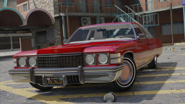 1974 Cadillac Coupe Deville [Add-On | LODs] для GTA 5