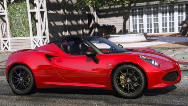 2015 Alfa Romeo 4c Spider [Add-On] for GTA 5