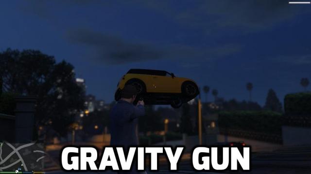 Гравити пушка / Gravity Gun для GTA 5
