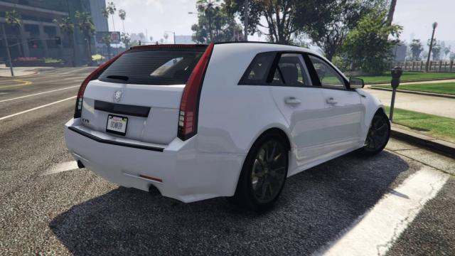 Cadillac CTS Sport Wagon 2010 [Addon | FiveM] for GTA 5