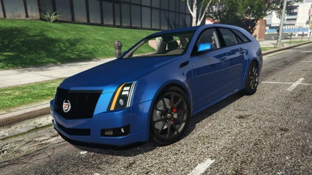 Cadillac CTS Sport Wagon 2010 [Addon | FiveM] for GTA 5