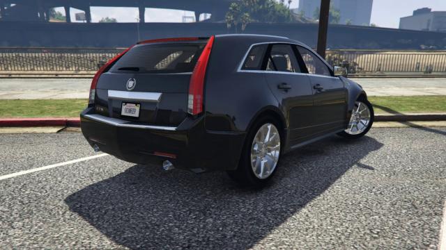 Cadillac CTS Sport Wagon 2010 [Addon | FiveM] for GTA 5