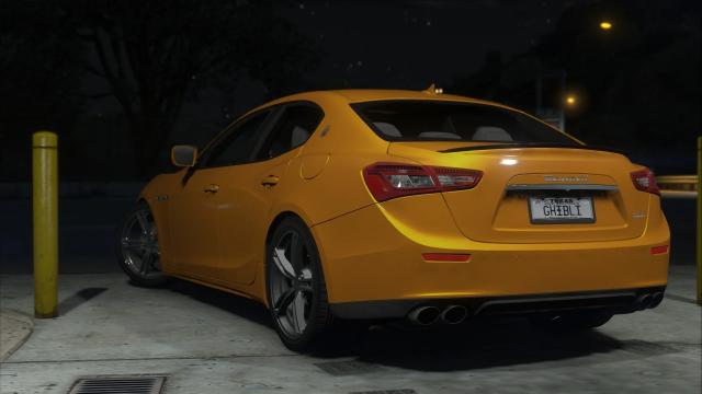 Maserati Ghibli S для GTA 5