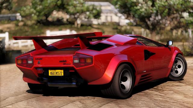 Lamborghini Countach 1988 [Add-On | Template | Extras] for GTA 5