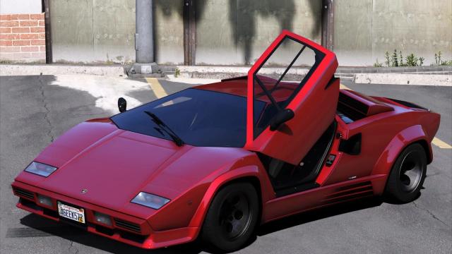 Lamborghini Countach 1988 [Add-On | Template | Extras] for GTA 5