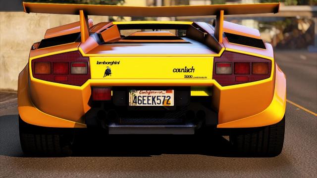 Lamborghini Countach 1988 [Add-On | Template | Extras] for GTA 5