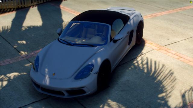 Porsche Boxter S 2018 [Add-On | Animated Roof | FiveM] for GTA 5