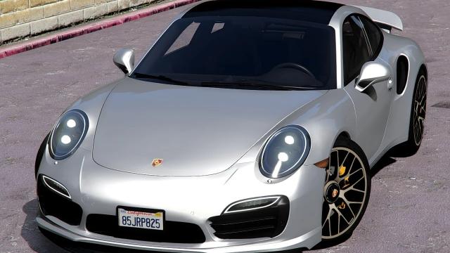 2014 Porsche 911 Turbo S [Add-On | LODs | Template] для GTA 5