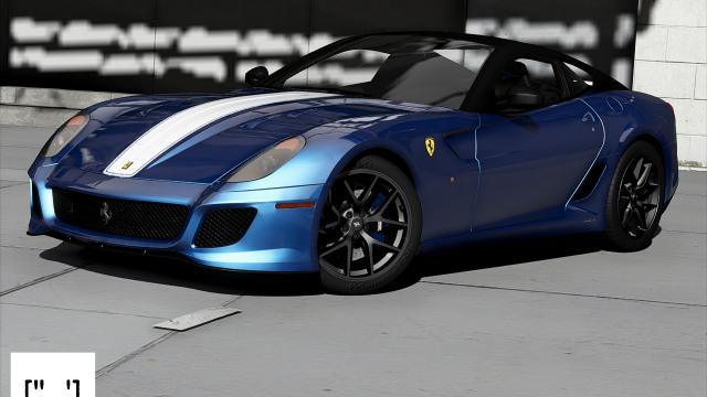 2011 Ferrari 599 GTO [Add-On | Template]