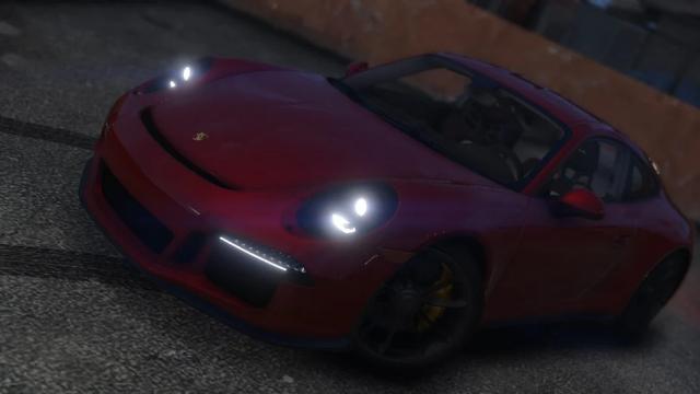 Porsche 911 R 2016 [Add-On  Replace  Auto Spoiler] for GTA 5