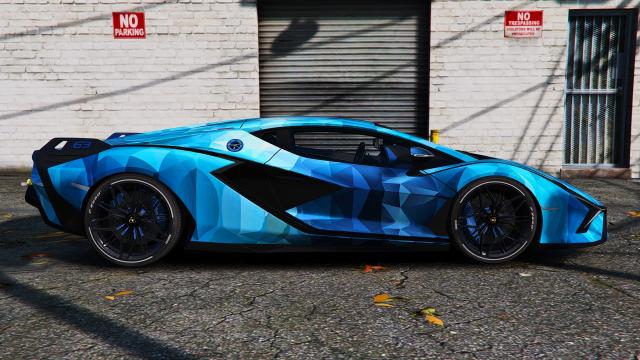 Lamborghini Sián FKP 37 [Add-On/OIV | Tuning | Template] для GTA 5