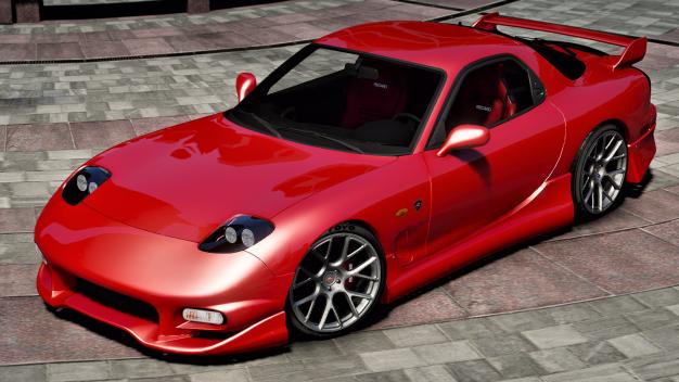 2002 Mazda RX-7 Spirit R [Add-On | Tuning | Template | LODS | Wheels] for GTA 5