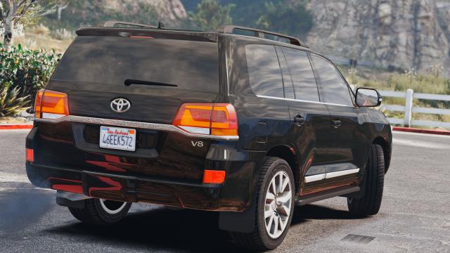 Toyota Land Cruiser 200 2016 [Add-On  Replace] for GTA 5