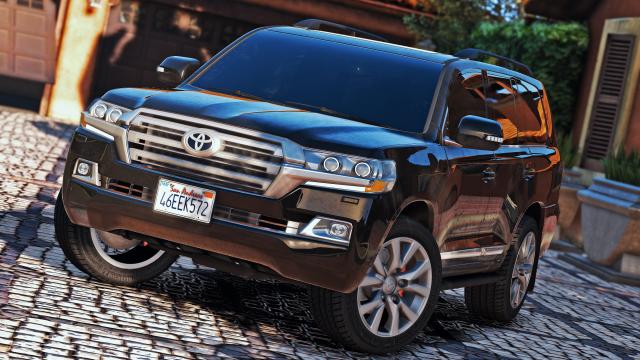 Toyota Land Cruiser 200 2016 [Add-On  Replace] for GTA 5