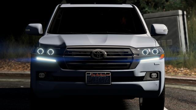 Toyota Land Cruiser 200 2016 [Add-On  Replace] for GTA 5