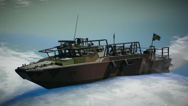 CB-90 H Army Sweden [Add-on] for GTA 5