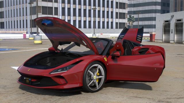 2020 Ferrari F8 Spider [Add-On | Animated Roof] для GTA 5