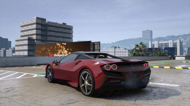 2020 Ferrari F8 Spider [Add-On | Animated Roof] для GTA 5