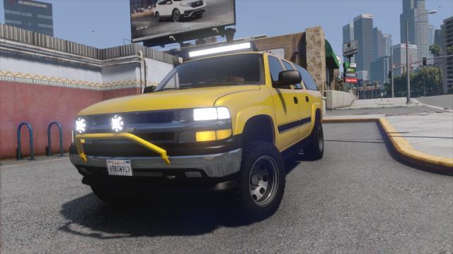 2001 Chevrolet Suburban [Add-On  Replace | Animations | Tuning | Wheels | Template | LODs] for GTA 5