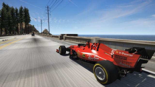 SF1000 Formula One Ferrari F1 2020 [Add-On] для GTA 5