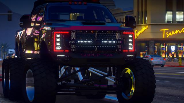 Ford F350 6X6 2020 [Add-On  FiveM] for GTA 5