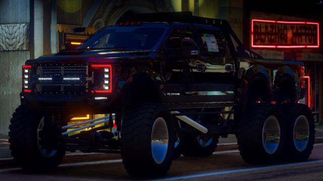 Ford F350 6X6 2020 [Add-On  FiveM] for GTA 5