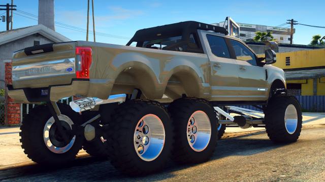 Ford F350 6X6 2020 [Add-On  FiveM] for GTA 5