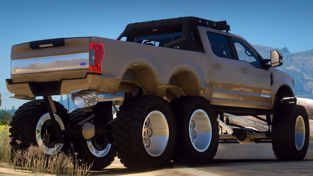 Ford F350 6X6 2020 [Add-On  FiveM] for GTA 5