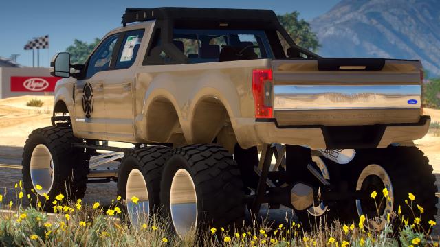 Ford F350 6X6 2020 [Add-On  FiveM] for GTA 5