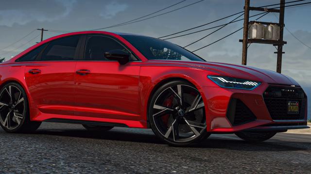 2021 Audi RS6 Sedan (C8) [Add-On] для GTA 5