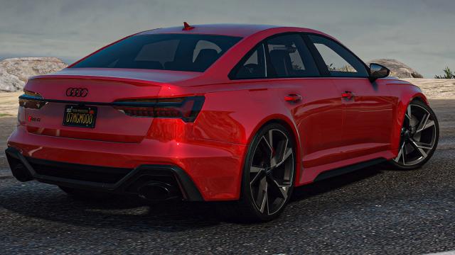 2021 Audi RS6 Sedan (C8) [Add-On] for GTA 5